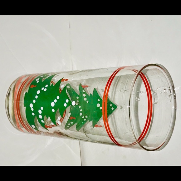 Two New Christmas Tree Drinking Glasses 6” High - Picture 14 of 16